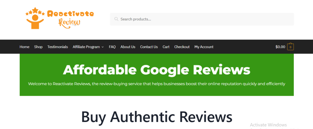 Reactivate Reviews